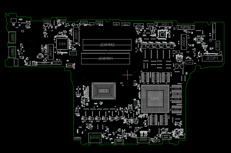 HH51R LAM002P R1A 60 MB Boardview(.bdv) — Capture1.PNG
