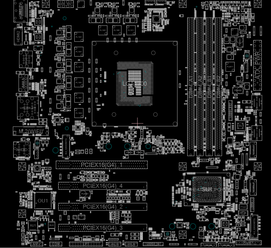 PRIME B760M A D4 R1.00 Boardview(bdv) (.cad) — Capture.PNG