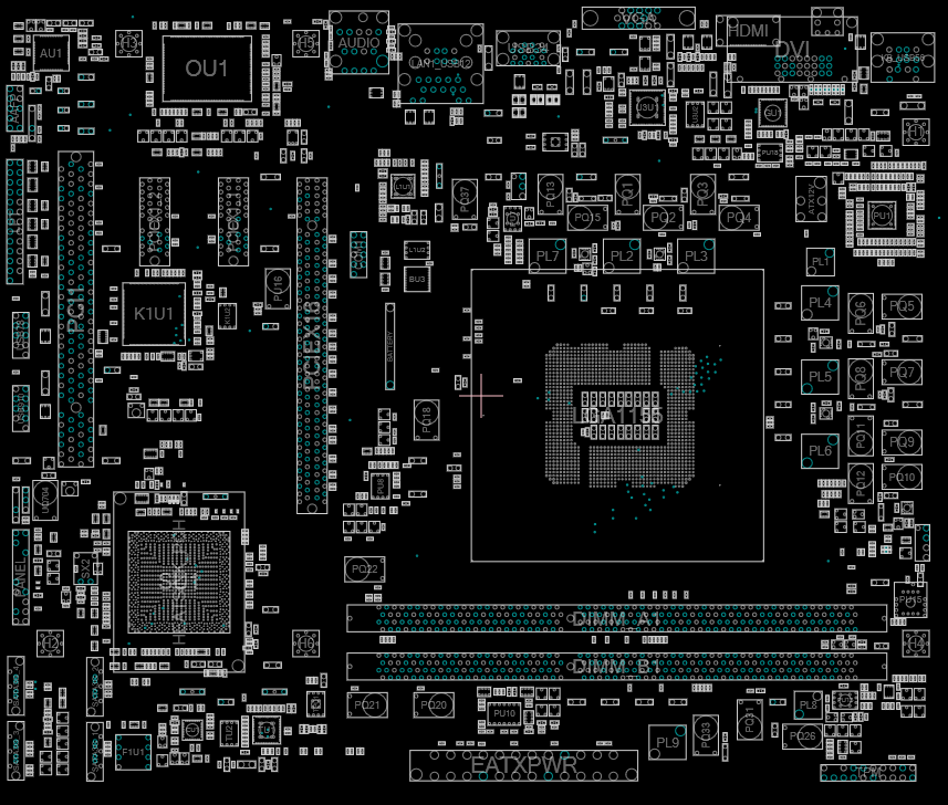P8H61 M LE REV 1.05 Boardview(bdv)(.fz) — Capture.PNG