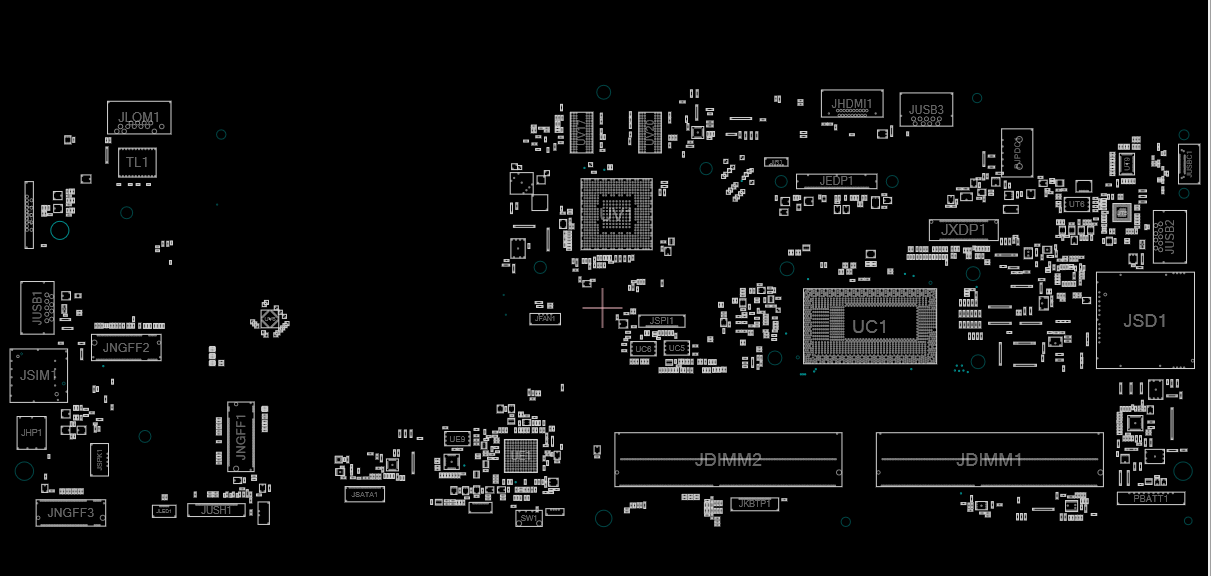 CDM80. LA E092P Boardview(bdv)(.cad) — Capture.PNG