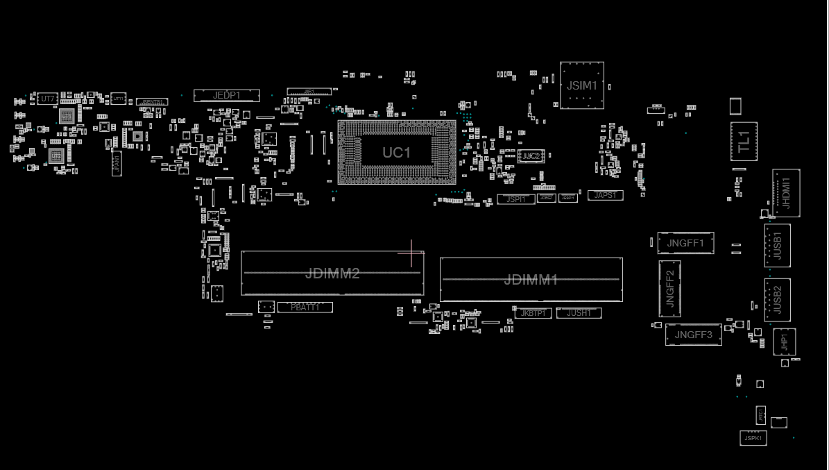 Latitude 14 5420 COMPAL GDF40 LA K491P BOARDVIEW BDV CAD — Capture.PNG
