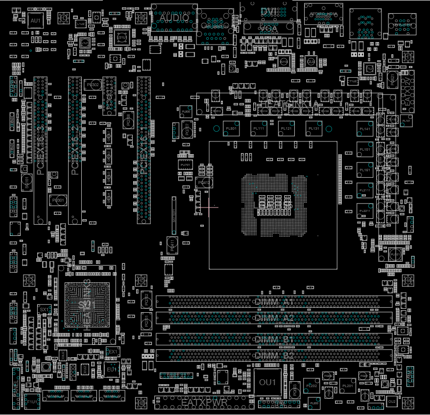 P8Z77 M PRO REV 1.01A BOARDVIEW (bdv)(.fz) — Capture.PNG