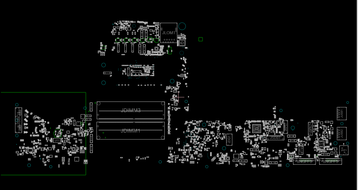 PRECISION 7560 GDB55 LA K621P BOARDVIEW (bdv)(.cad) — Capture1.PNG
