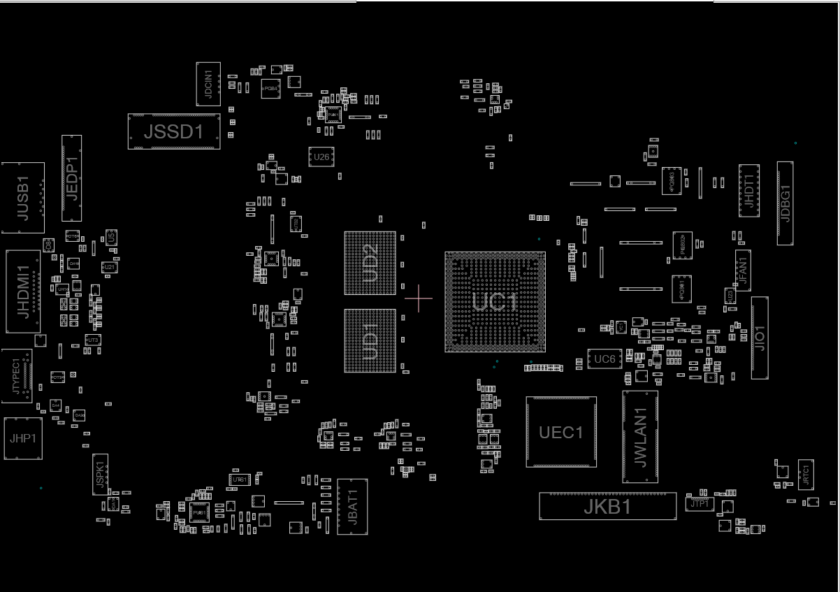 Ideapad 1 15AMN7 Compal LA L502P Rev 1A BOARDVIEWBDV CAD — Capture.PNG