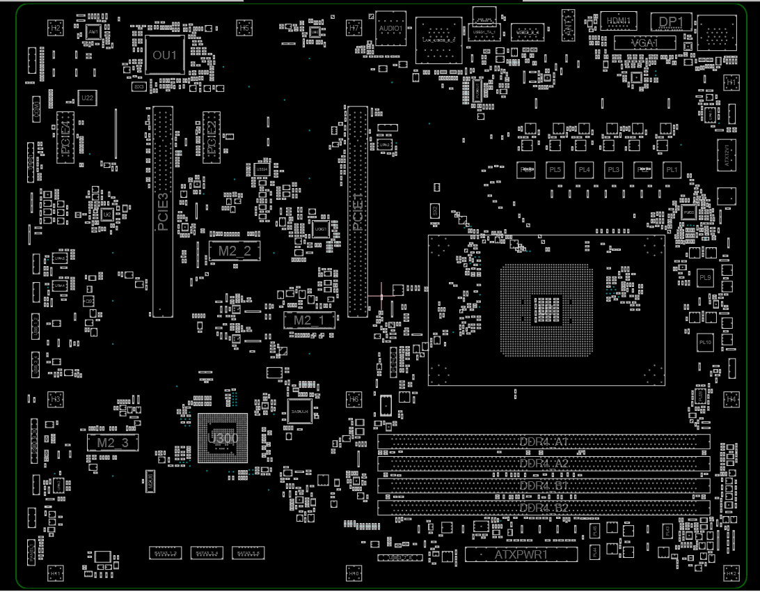 ASROCK B550 PRO4 70 MXBCZ0 A01 REV 1 02 BOARDVIEWBDV CAD — Capture.PNG