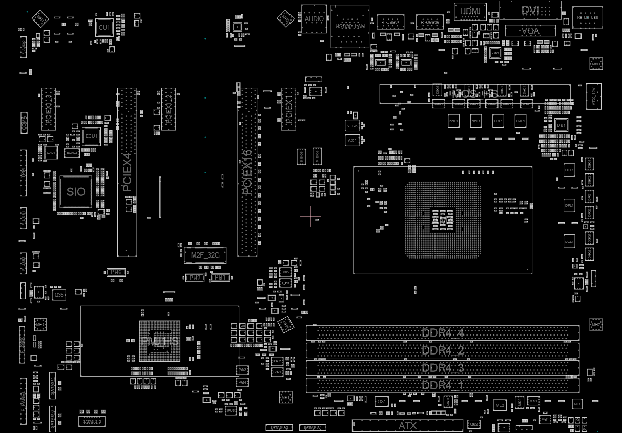 GA AB350 GAMING REV1.0 Boardview(bdv)(.tvw) — Capture.PNG