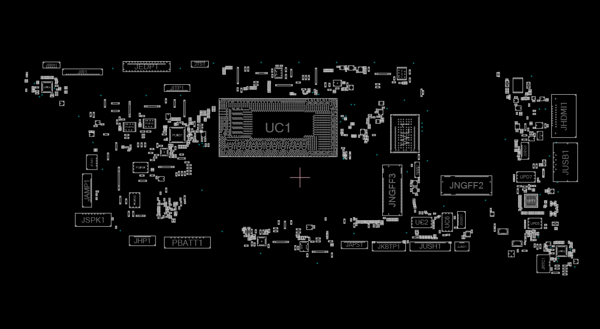 Latitude 7430 Compal HDB30 40 50 LA L581P Rev 1 0 BOARDVIEWBDV — Capture.PNG