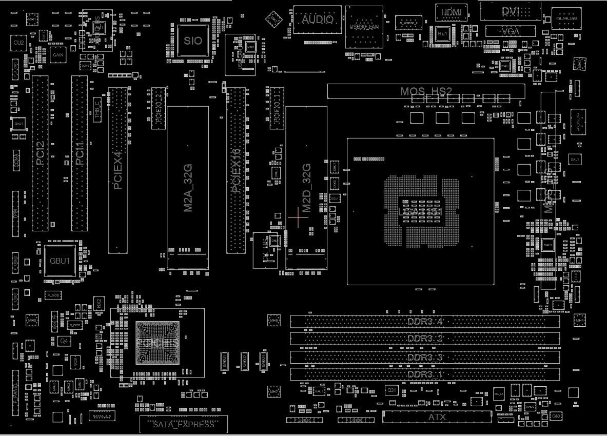 GA H170 GAMING 3 DDR3 REV 1.0 Boardview(bdv)(.tvw) — Capture.PNG