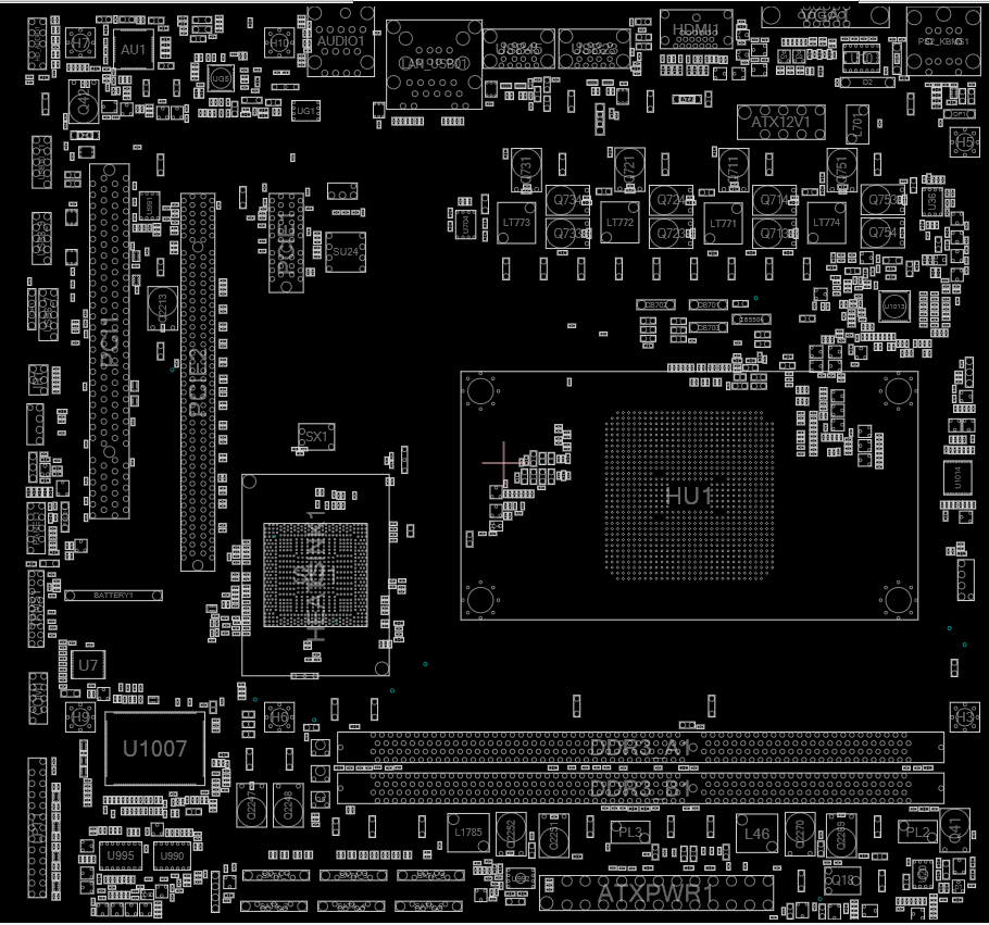 ASROCK A55M HVS Rev1.03(70 MXGJ0 B01) Boardview(bdv)(.fz) — Capture.PNG