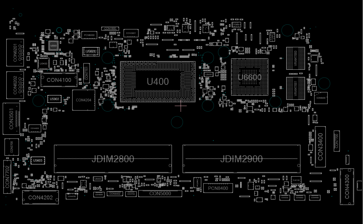 Probook 440 450 G8 Quanta X8QA DAX8QAMB8D0 Rev D BOARDVIEW BDV — Capture.PNG