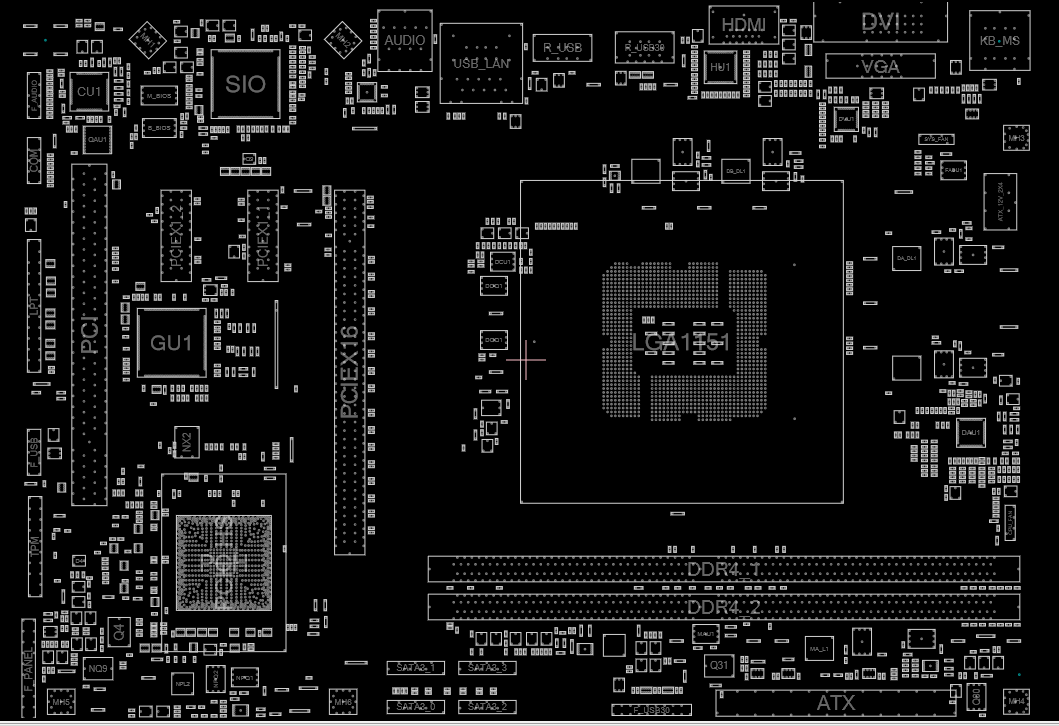 GA H110M HD2 REV 1.0 Boardview(bdv)(.tvw) — Capture.PNG