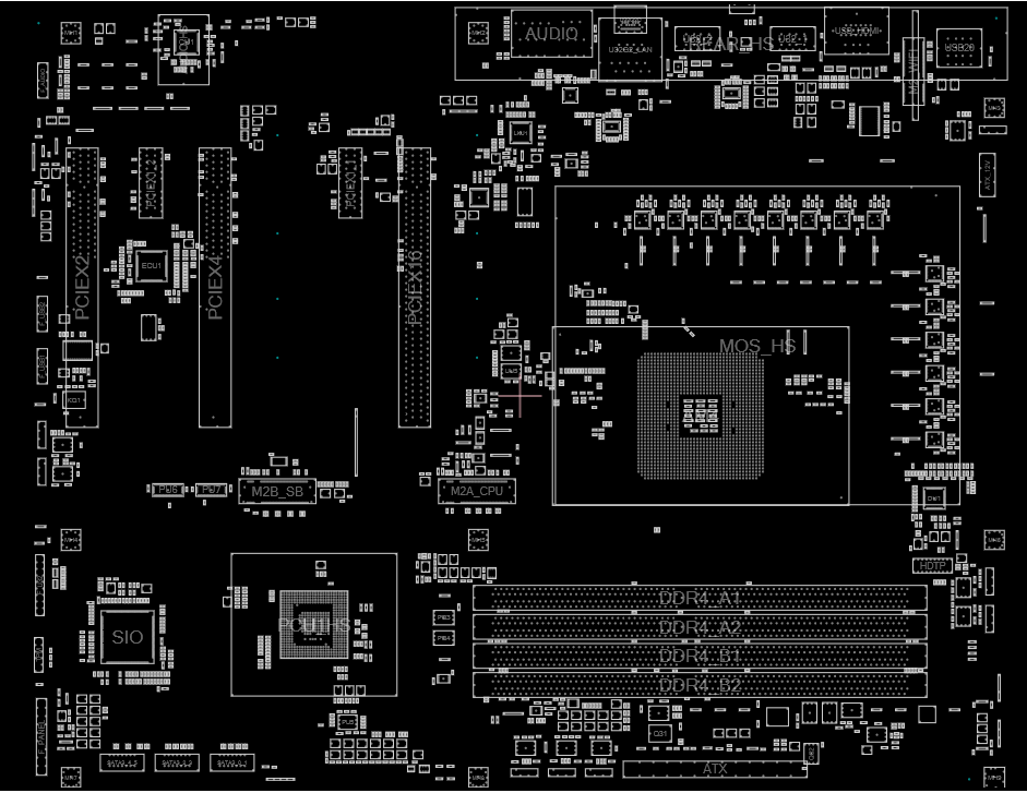 B550 AORUS PRO AC REV1.0B Boardview(bdv)(.tvw) — Capture.PNG