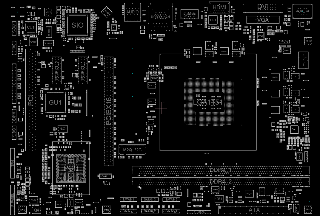 GA B250M HD3 REV1.0 Boardview(bdv).tvw) — Capture.PNG