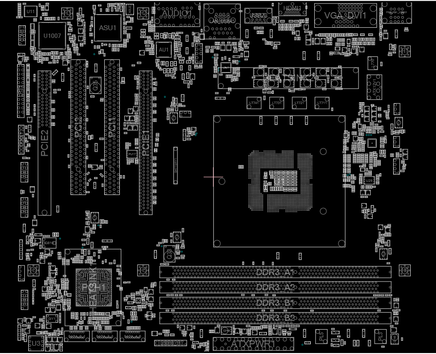 ASROCK Z97M Pro4 R1.01 70 MXGUD2 A01 Boardview(bdv)(.fz) — Capture.PNG