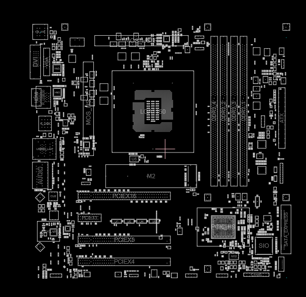 GA Z97MX GAMING 5 REV1.0 Boardview (bdv)(.tvw) — Capture.PNG