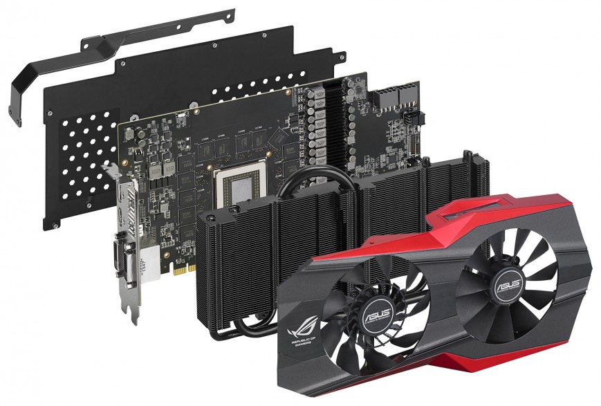 RADEON ROG MATRIX R9 290X PLATINUM C671X REV 1 00X 59YV05D1 — 1.jpg
