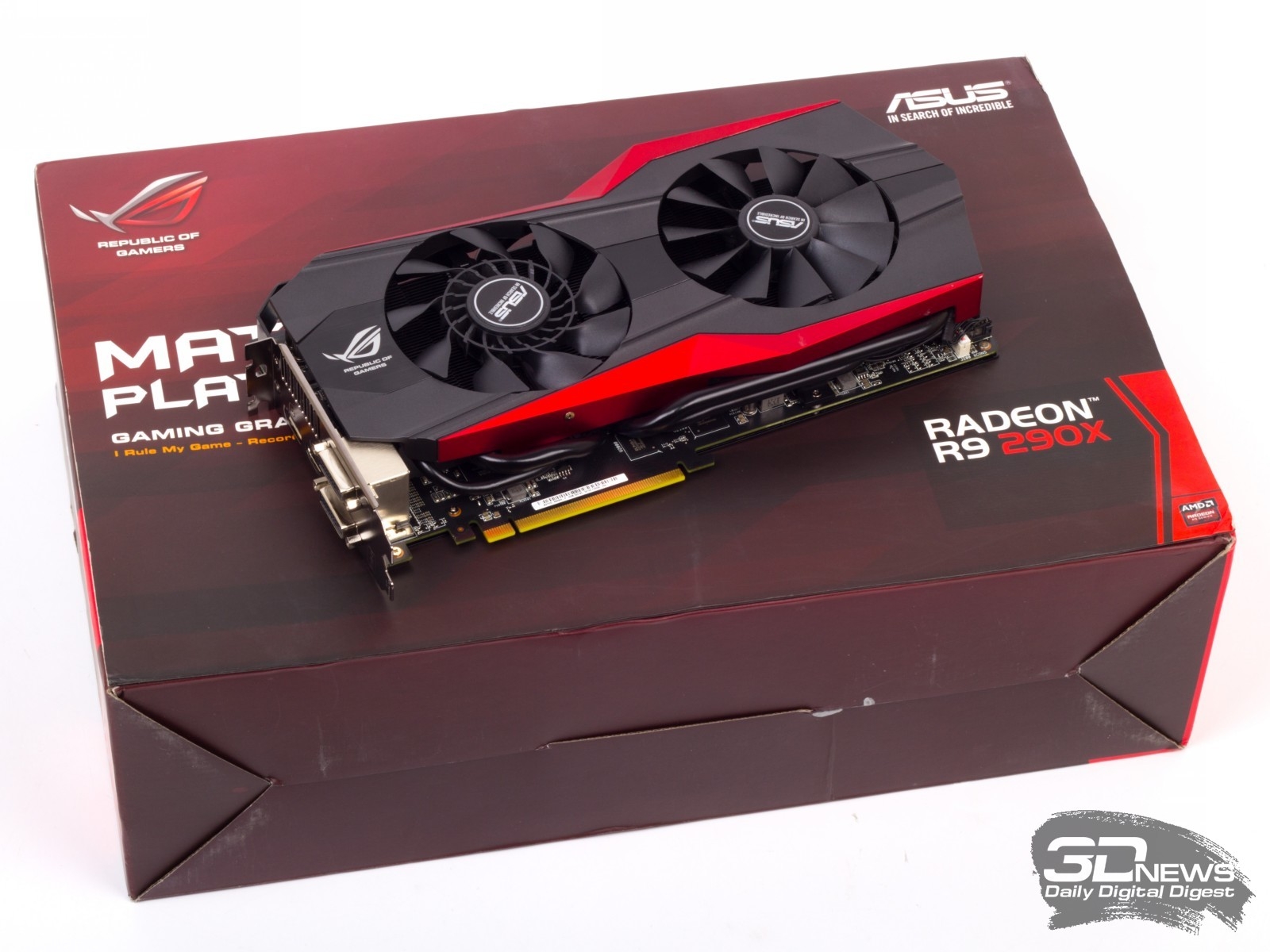 RADEON ROG MATRIX R9 290X PLATINUM C671X REV 1 00X 59YV05D1 — 2.jpg